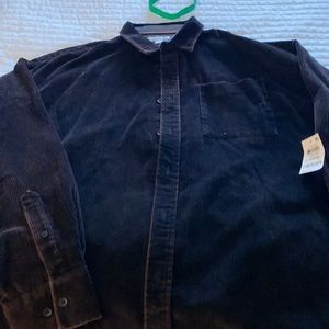New Men’s Large Corduroy Shirt